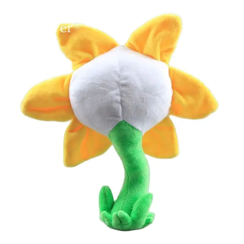 26 cm Anime Undertale Flowey Plush Toys Peluche Cute Sun Flower Stuffed Doll Pillow Cushion Baby Kids Gift Home Car Sofa Decor