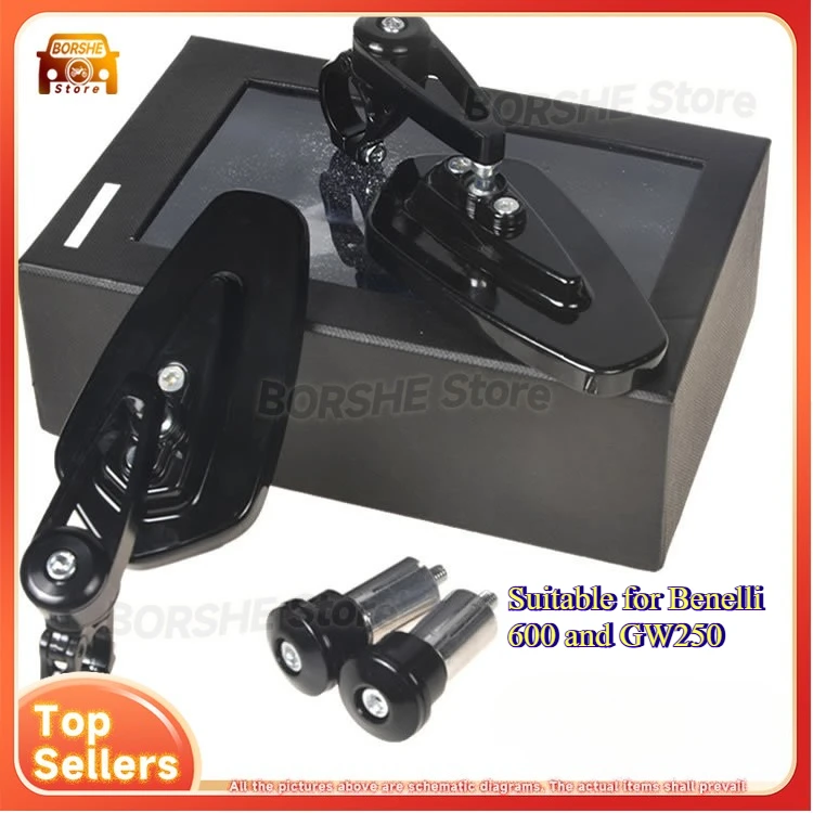 

Suitable for Benelli 600 and GW250 motorcycle rearview mirror modification handlebar mirror for electric bike reversing mirror