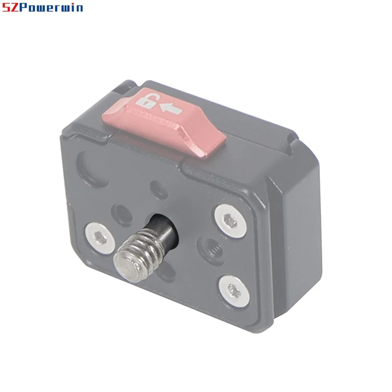 10x 1/4“-20 Screw Stainless Steel Hex Hexagon 3.0 Socket for DSLR Camera Tripod Quick Release Plate Rig Photo Studio Accessories