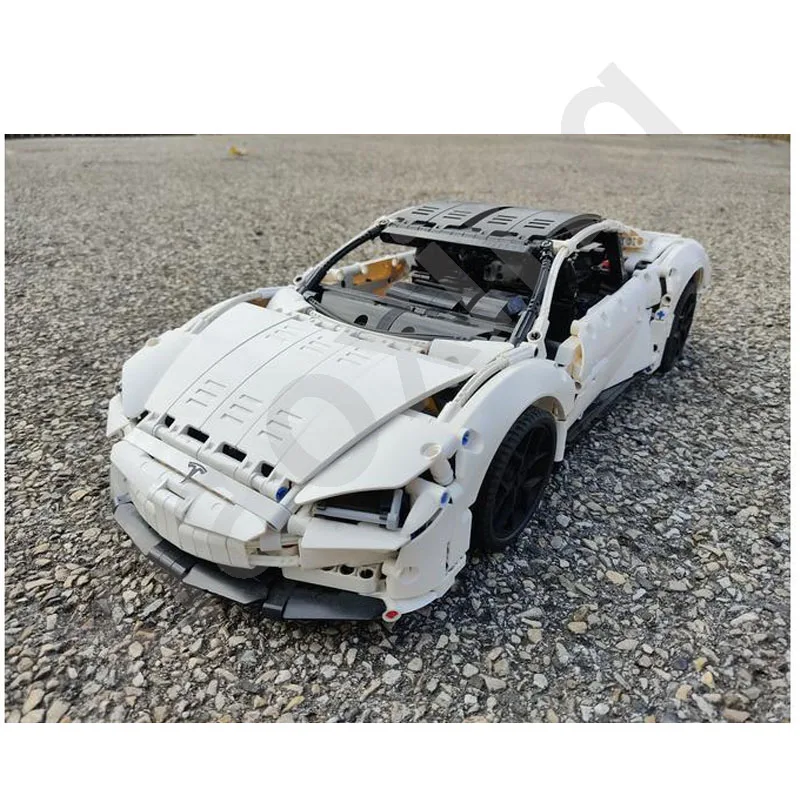 42096 Classic Cool Sports Car Compatible with MOC-129201 RC Electric Supercar 1769 Parts Building Block Model Kids Gift Toy