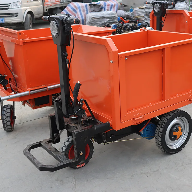 Agricultural pull material pull brick truck station frame ash bucket truck tipping tricycle y