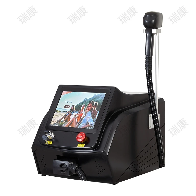 جديد إزالة الشعر الجليد البلاتين 3 الطول الموجي 808 ديود آلة إزالة الشعر بالليزر 808 إزالة آلة مزيل للاستخدام المنزلي 004