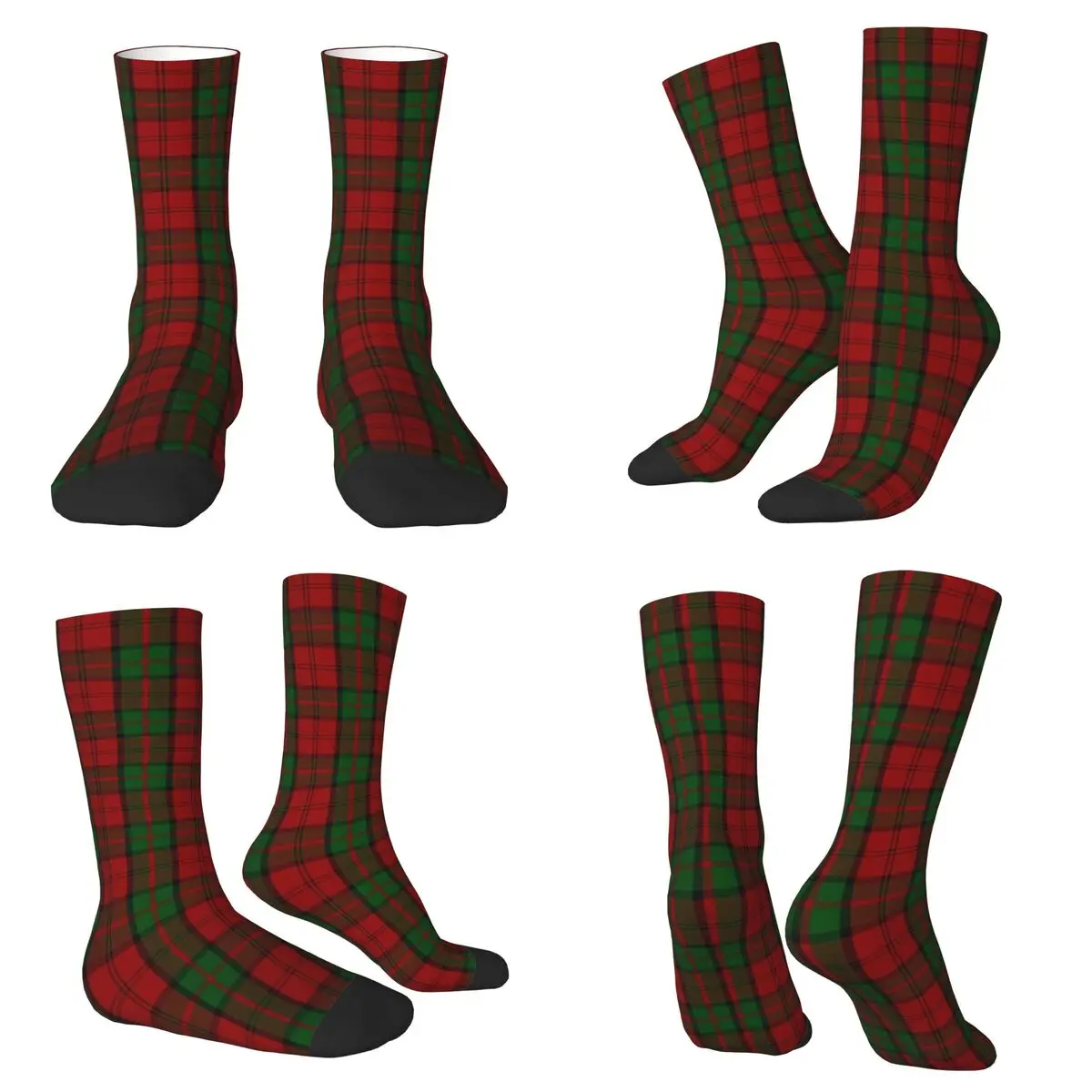 

Dunbar Clan Tartan Socks Harajuku Stockings All Season Long Socks Accessories for Unisex Christmas Gifts