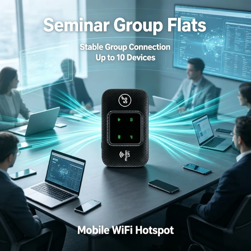 1. 4G WiFi6 Portable Network Device, Multi‑User Access For Vacation Trip And Home Spare Internet
