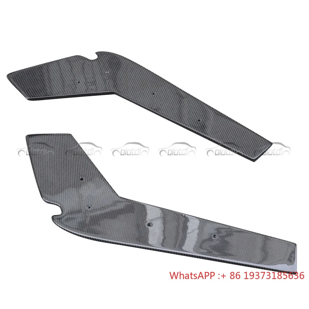 OTD-2 Style Carbon Fiber Rear Bumper Lip Winglets Splitters Canards Flaps for BMW 3 Series F30 M Tech New Condition