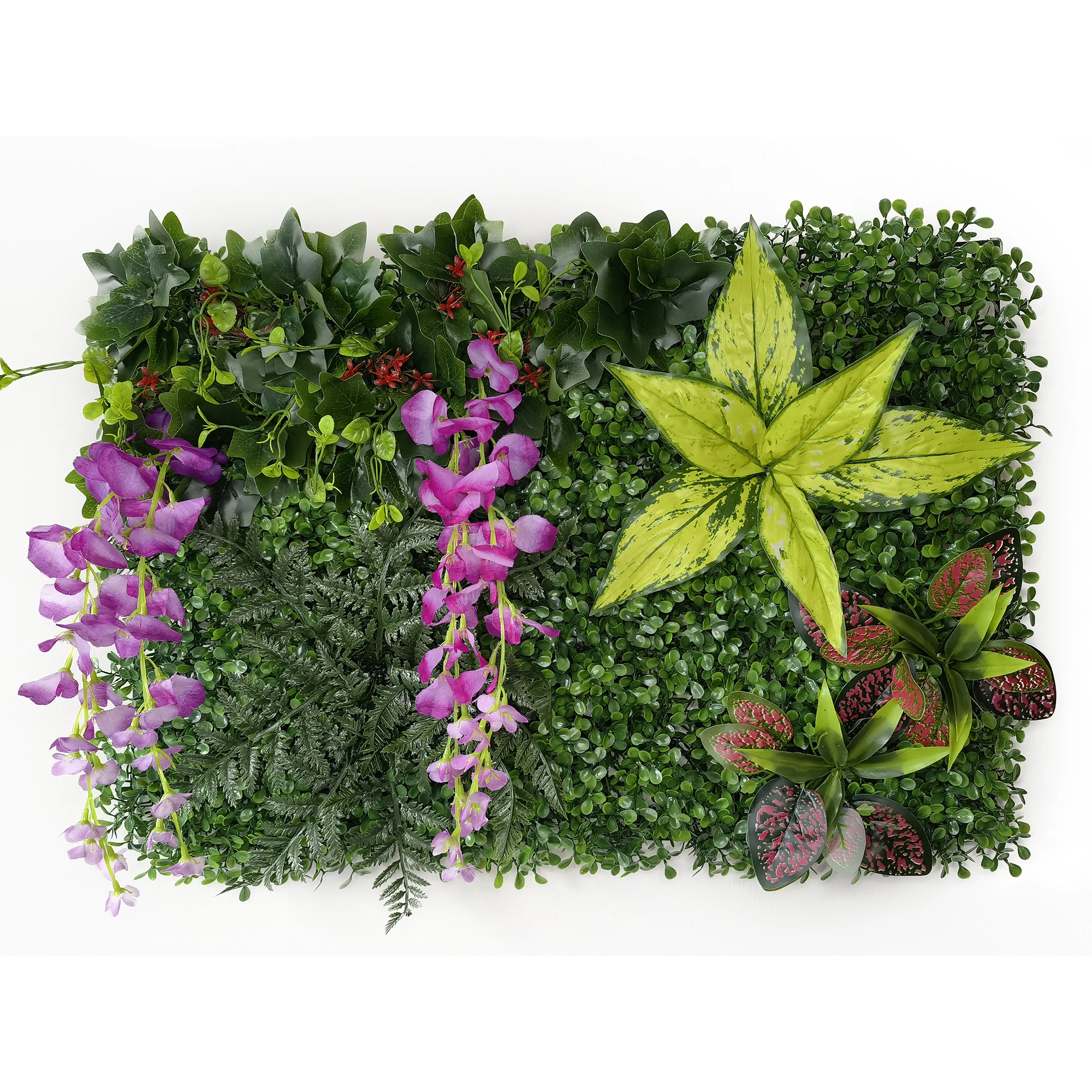 40 * 60CM New Artificial Ivy Wall Fence Artificial Ivy Leaf Decoration Hotel Outdoor Garden Wedding Background Wall Decoration