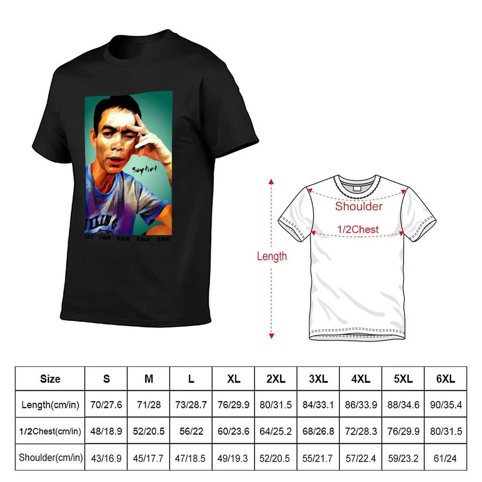 Soytiet singing numbers T-Shirt heavyweights cotton graphic tees essential t shirt Men's clothing