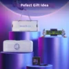 Divoom Times Gate 사이버 펑크 게임 설정 디지털 시계, 스마트 앱 제어, 와이파이 연결, RGB LED 디스플레이, 맞춤형 선물 2