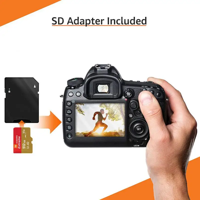 Карта памяти Xiaomi 1 ТБ Micro TF SD Card класс 10 SD Card 128 ГБ SD флэш-карта памяти cartao de memoria Для steam deck nintendo 64