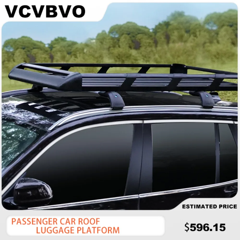 

140*100CM Multiple Sizes Available Double Aluminum Roof Racks Luggage Basket Car Roof Racks Suitable For A Wide Range of Models