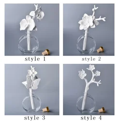 Home Fragrance Decoration, Decorative Accessories,  Ceramic Flower For Interior Fragrance Diffuser