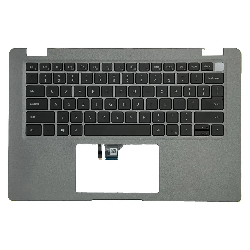 

H 0WXKXK For Dell Latitude 5430 E5430 Upper Case Palmrest Backlit Keyboard