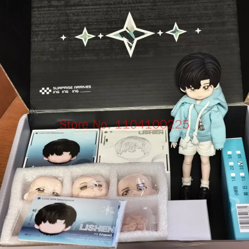 Love And Deepspace Ob11 Complete Doll Asi 20 Body Full Set Xavier Rafayel Sylus Zayne Character With Outfits Model Doll Toy Gift