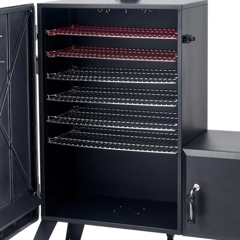 Smoke stove, wood charcoal grill Smoke stove Big fish Big meat Large block Smoke stove