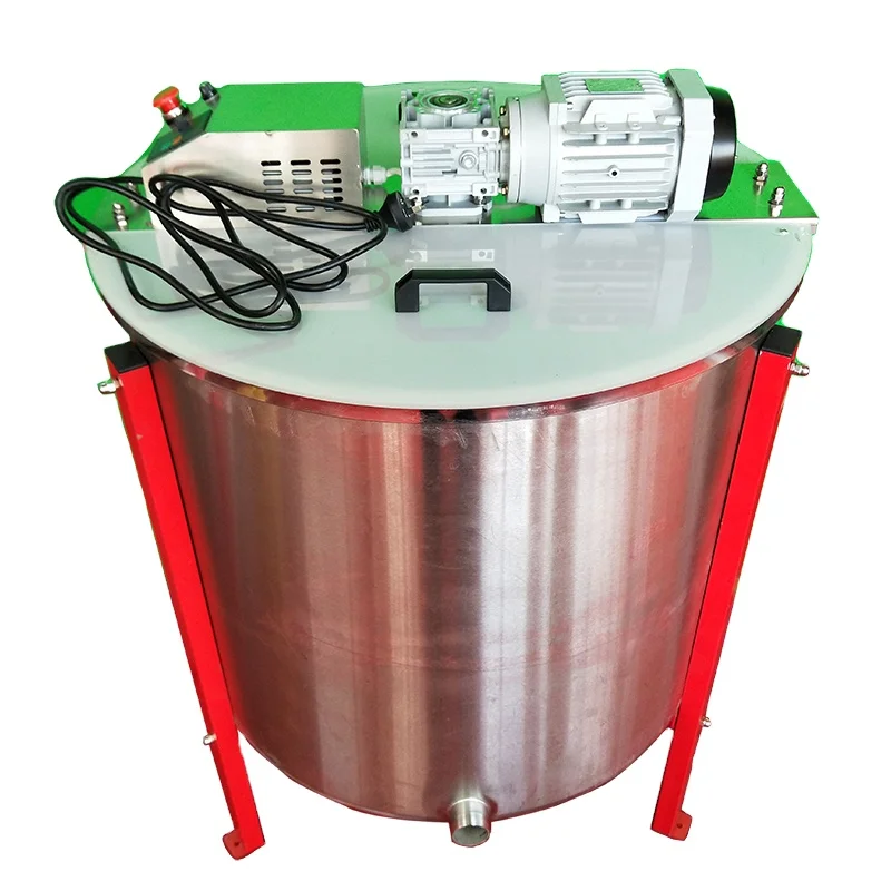 جهاز طرد مركزي أوتوماتيكي، برميل عسل متين، مستخرج عسل كهربائي 12 إطارًا، ماكينة عسل كهربائية من الفولاذ المقاوم للصدأ #2