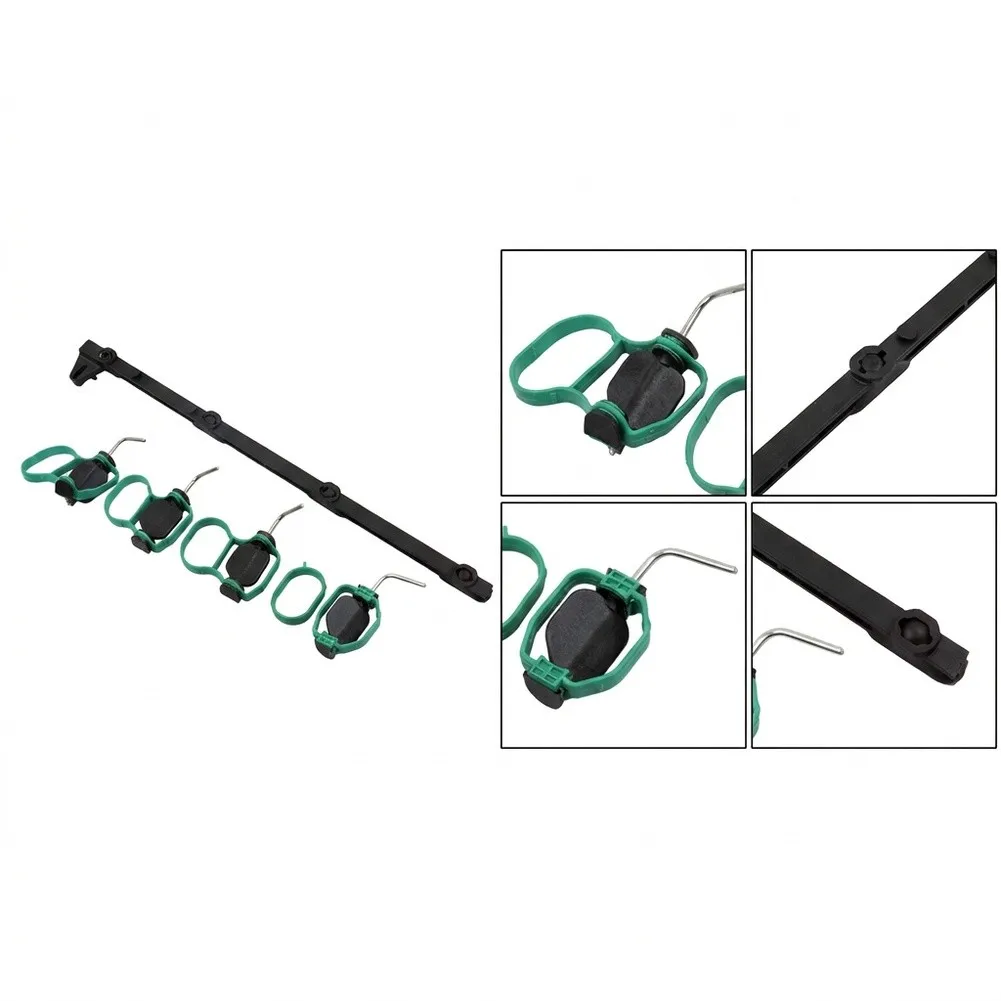 OEM 93192896 Intake Pipe Gasket Set for Opel For Vectra C 2003-2008 Swirl Flap Seal Kit Replacement Direct Fit