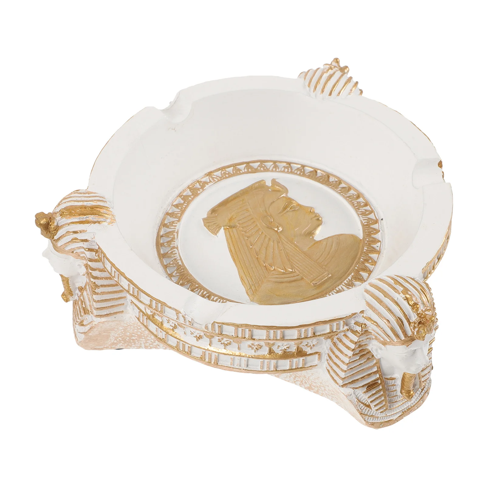 

Домашняя пепельница в стиле ретро, украшение для гостиной, украшение, контейнер, держатель из смолы