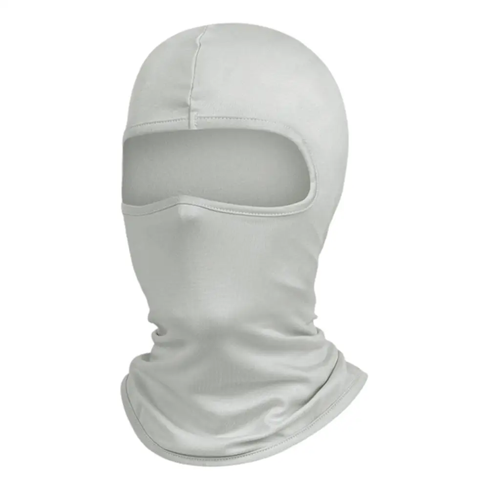 Motorcycle Balaclava Quick-drying Full Face Mask Anti-UV Windproof Scarf Helmet Liner Headgear Racing MTB Motobike Men D0W5