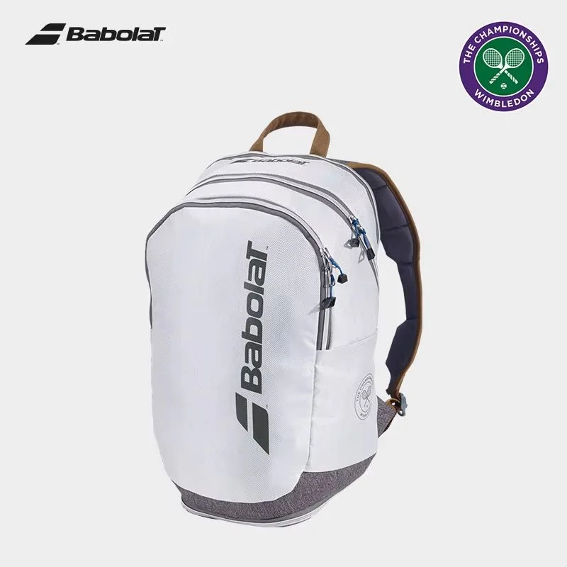 Babolat 2024 New Tennis Bag RH6 RH9 Tennis Backpack PURE WIMBLEDON Series Sports Bag Tennis Rackets Beach Rackets Padel Pack