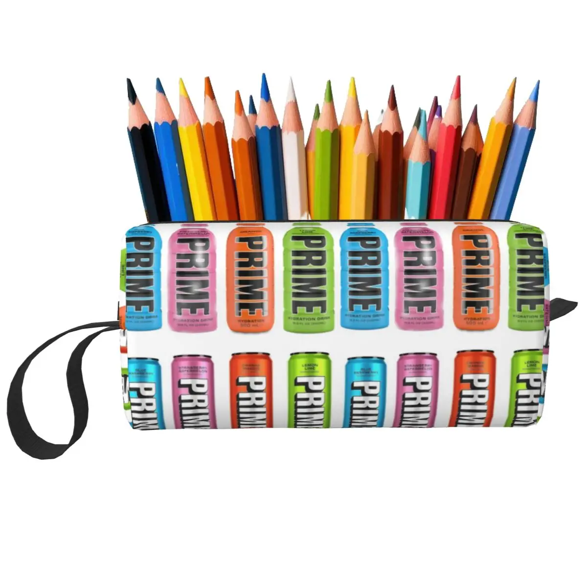 

Prime Prime Hydration Gifts Pencil Case for Boys Girls Gifts Pen Box Pencil Bag Stationery Supplies Cosmetic Bag Organizer Pouch