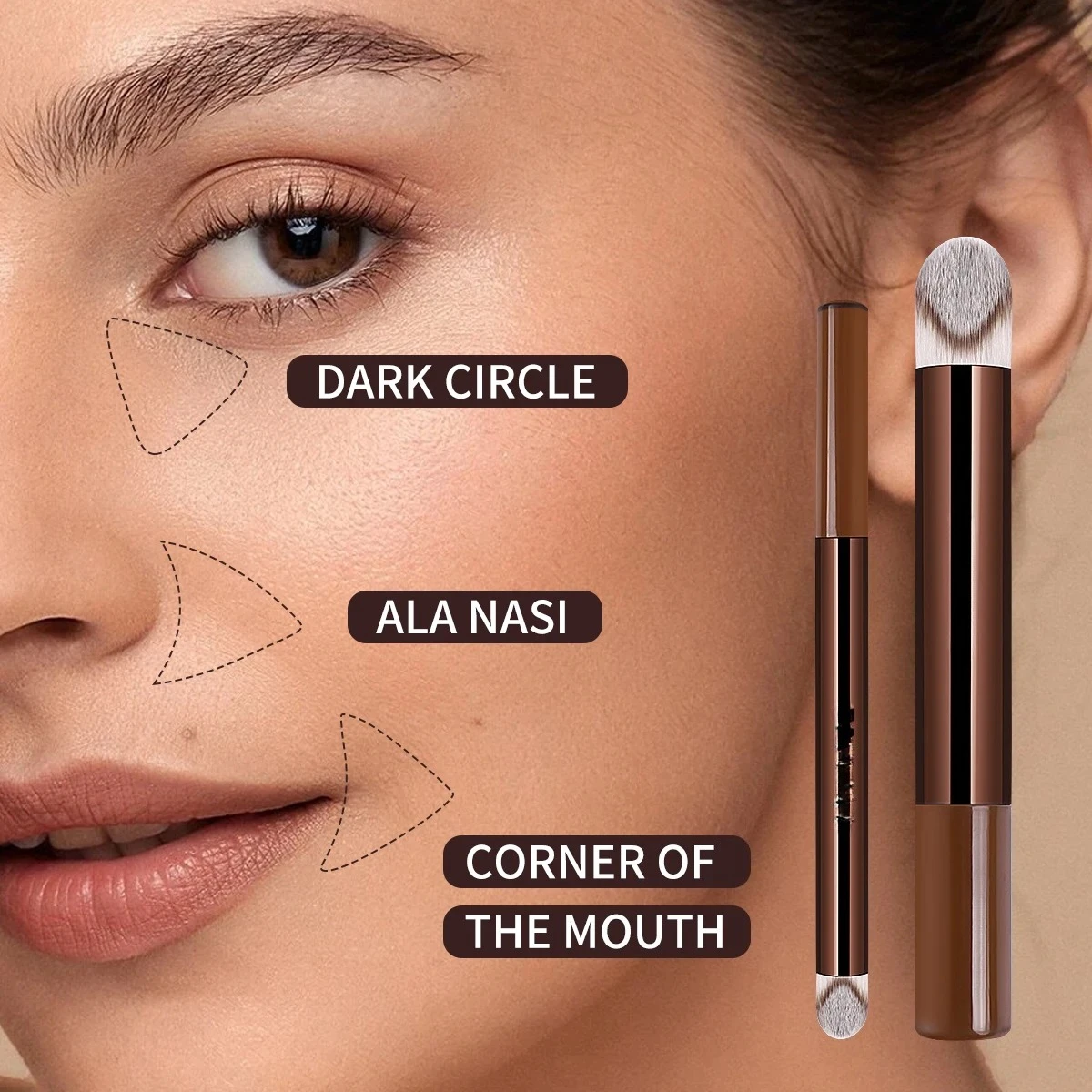 16pcs Professional Soft Makeup Brushes Travel Makeup Brush Set Foundation Powder Blush Concealer Contour Eyeshadow Brush