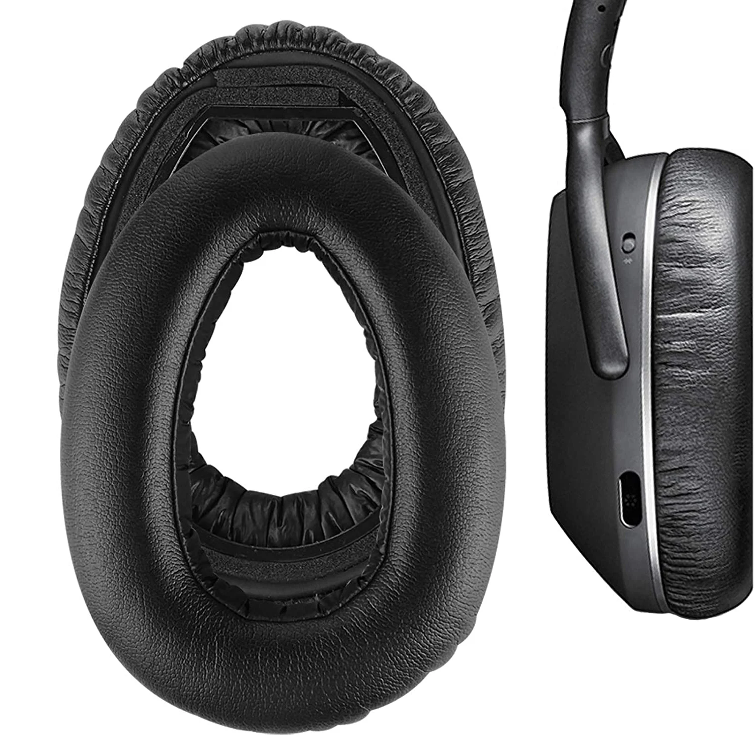 Ersatz-Ohrpolster für Bose Quiet Comfort QC2 QC15 QC25 QC35 AE2 AE2i AE2w Kopfhörer, Ohrpolster aus Memory-Schaum, Zubehör – Detail 14