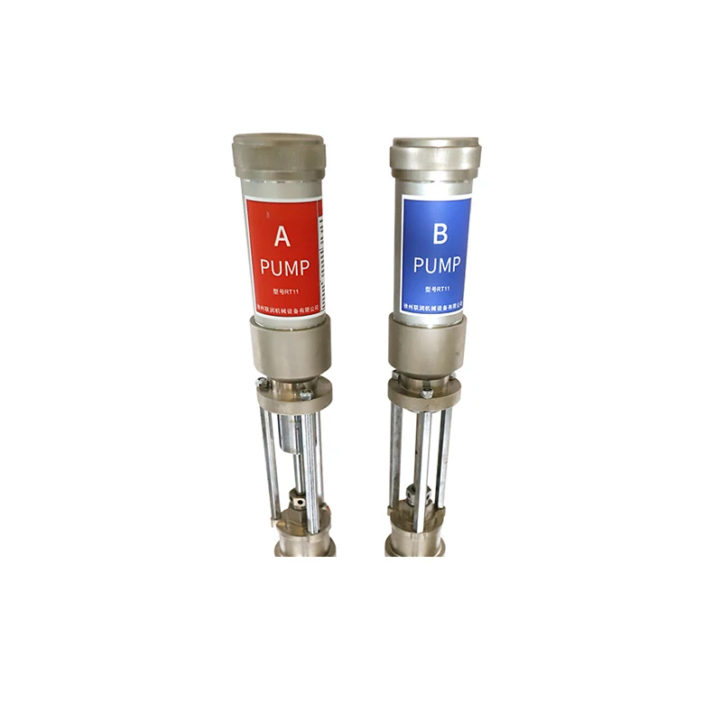 T1 T2 Polyurethane Lifting Plunger Pump Pneumatic Feed Pump for High Viscosity Polyurea Spraying Machine