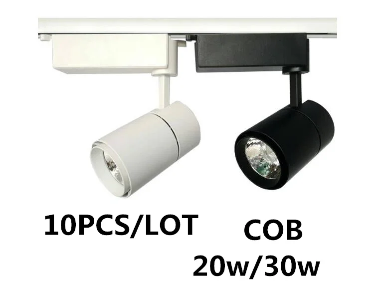 

COB LED track light clothing store Windows showrooms exhibition spotlight led cob spot lamp ceiling rail collection Lamp