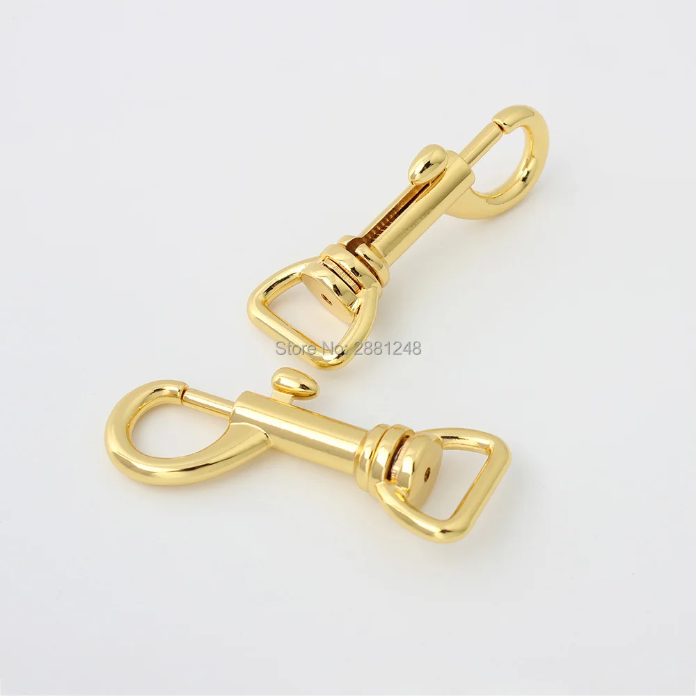 10-30-100pcs 16mm 19mm trigger swivel bag hook clasps  for bags lobster claws hooks for DIY leather goods metal parts