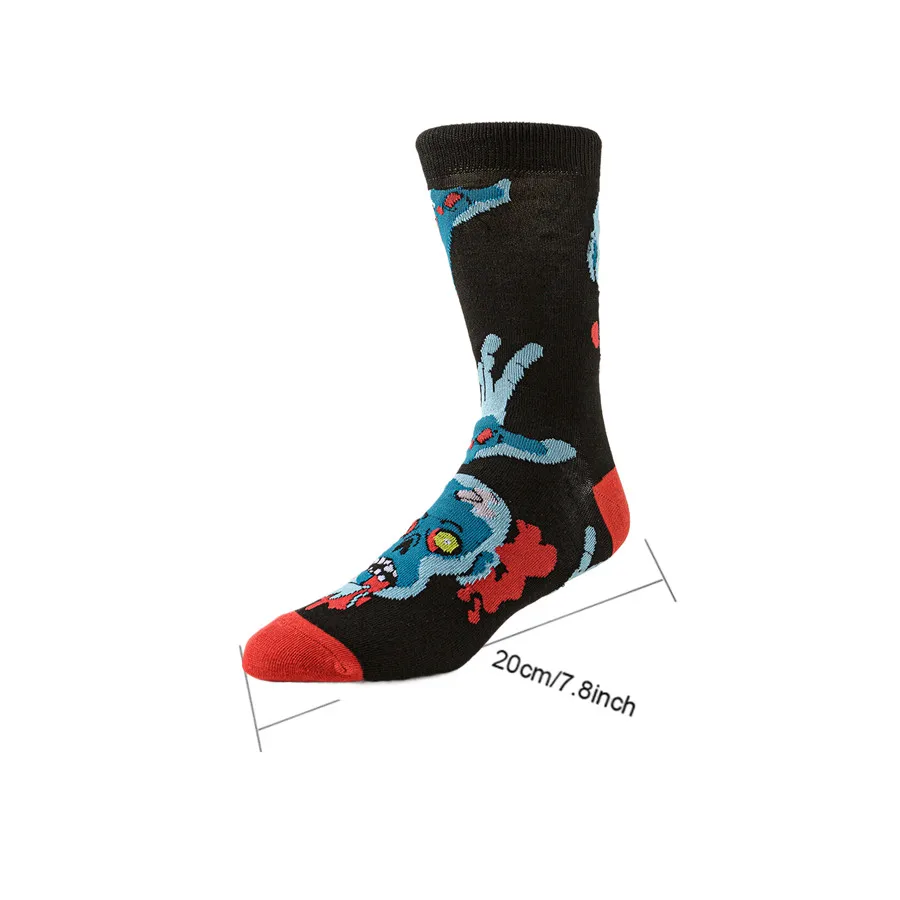 5pairs men women hip hop novelty funny happy crew socks street style designer skateboard basketball sport daily socks