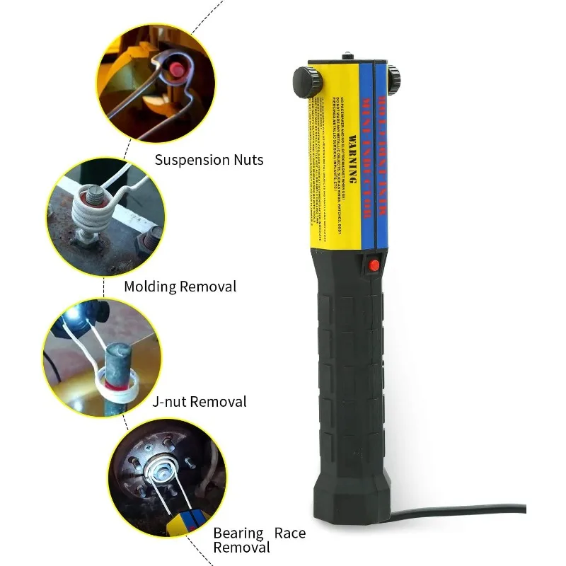 10 Coil Kits Auto Use Bolt Removal Tool PDR Car Garage Repairing Flameless Handhled Electromagnetic Induction Heater