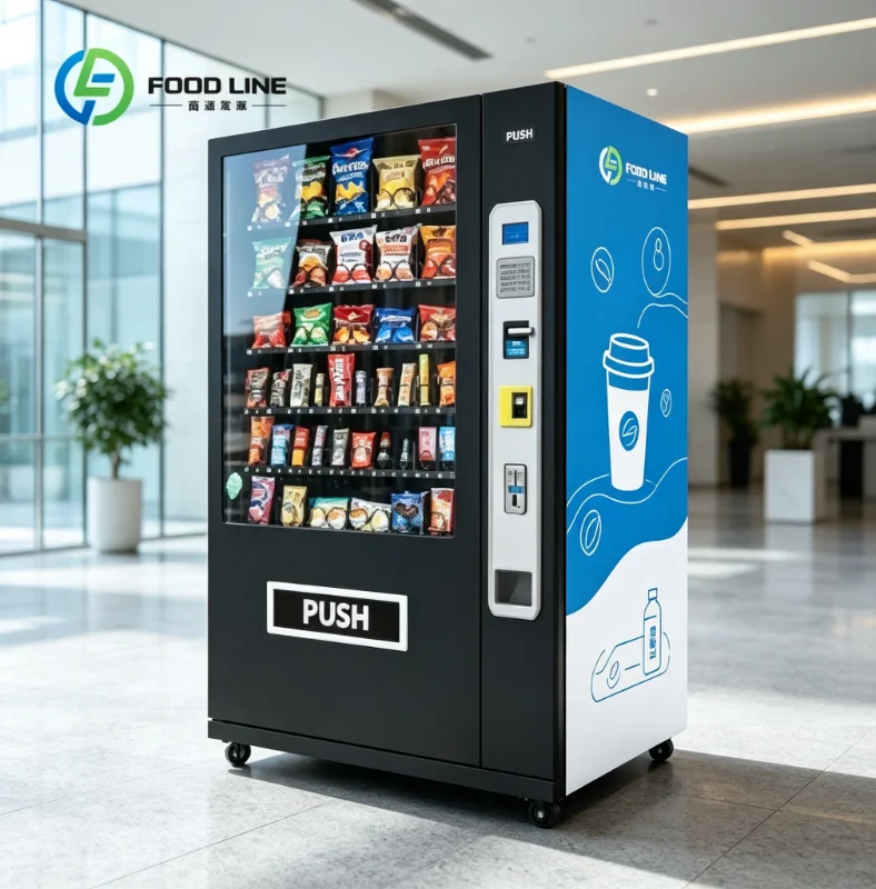 Custom SDK Supported Unmanned Hotel Vending Machine Touchscreen QR Transaction Module Intelligent Remote Monitoring Equipment