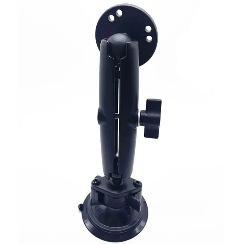 3in1 Kit Twist ON OFF Lock Suction Cup + Double Socket Arm + Ballhead Mounting Base for Phones Accessories