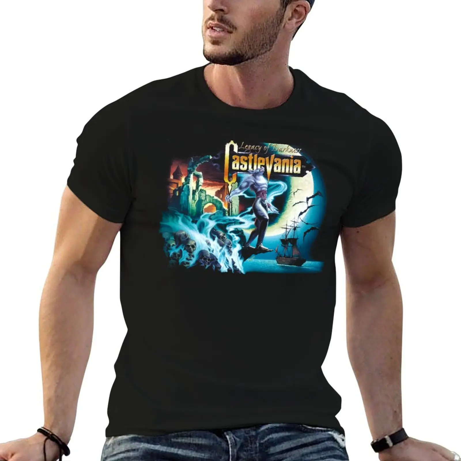 Castlevania 64: Legacy of Darkness T-Shirt anime stuff graphics sports fans designer shirts men t shirts high quality