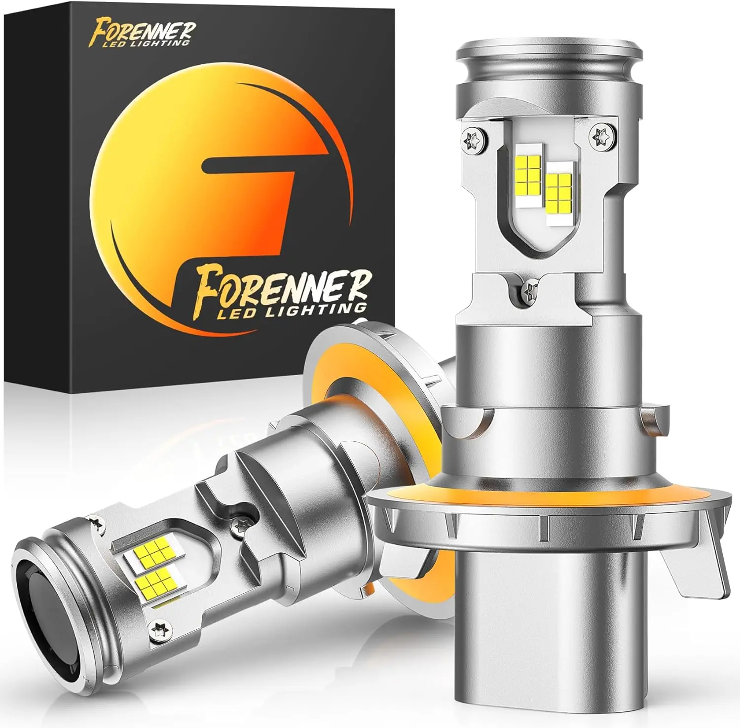 

2PCS H13 9008 LED Light Bulbs,35000LM Ultra Brightness 6500K White Super Bright,No Adapter Required,H13 Fog Lights