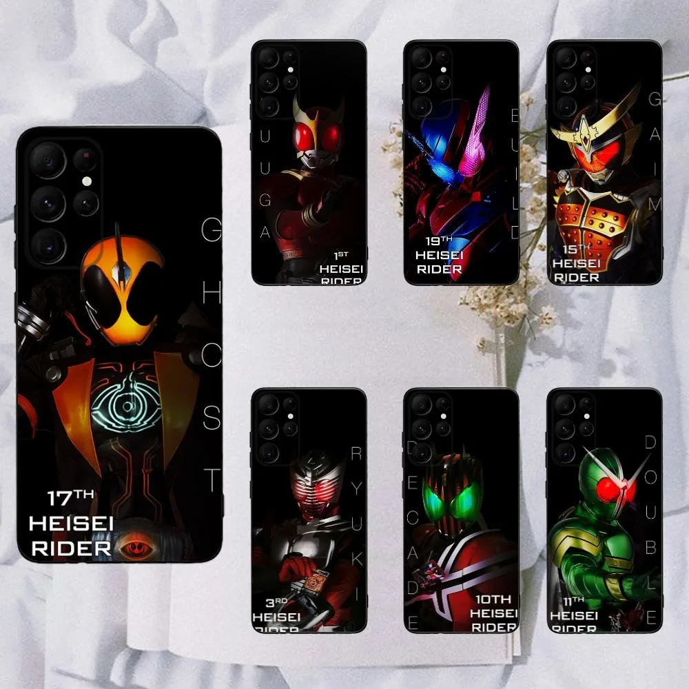 K-Kamen Rider Anime Phone Case For Samsung Galaxy A20,A21s,A22,A31,A32,A52,A53,A72,73,A80,A91 Soft Black Cover