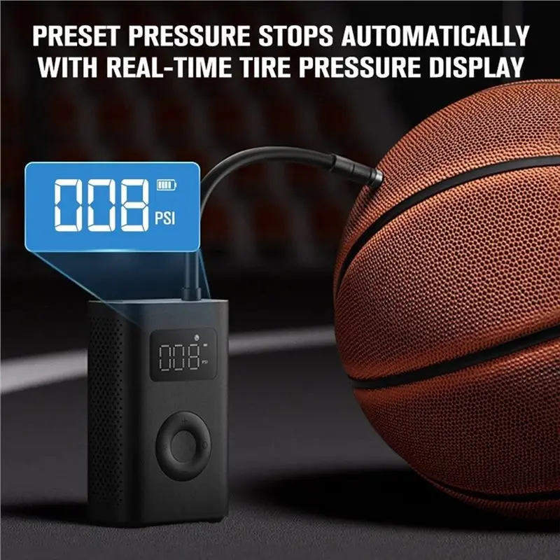 2D 25% Velocidade Boost Mini Compressor de Ar Elétrico Portátil Tesouro 150PSI Tipo-C LED Inflador Multiferramenta