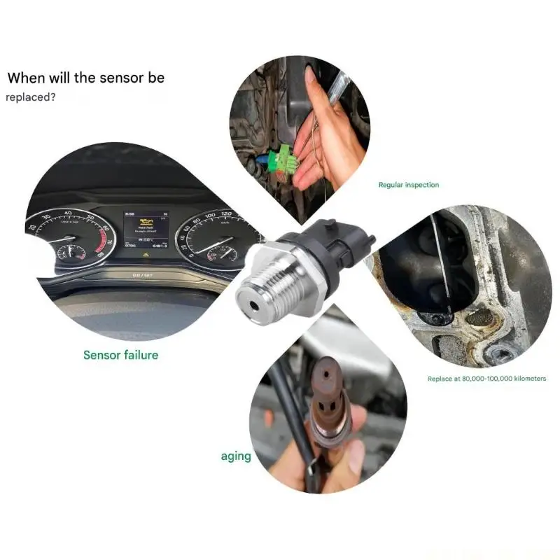 J0MA Plugs & Play Replacement Temperature Small Size Easy Installation 13621284397 Simple Installation for Car