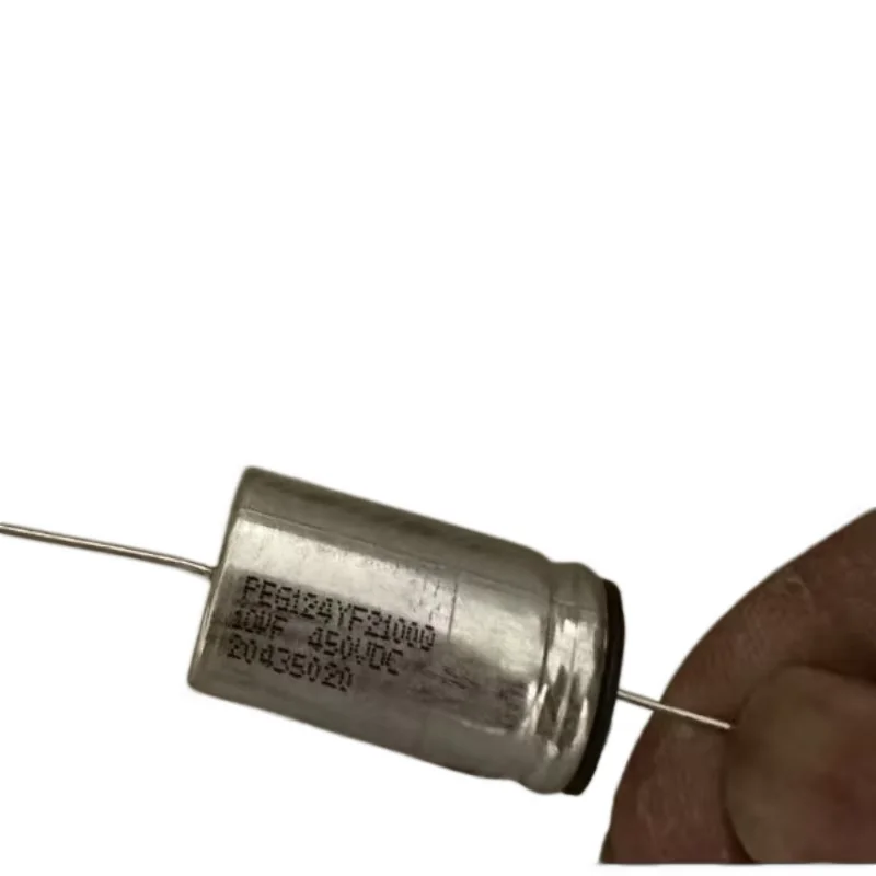 2PCS 10UF 450V Fatty RIFA Force Generation 450V 10UF 16X29MM Axial Capacitor Copper Pin PEG124