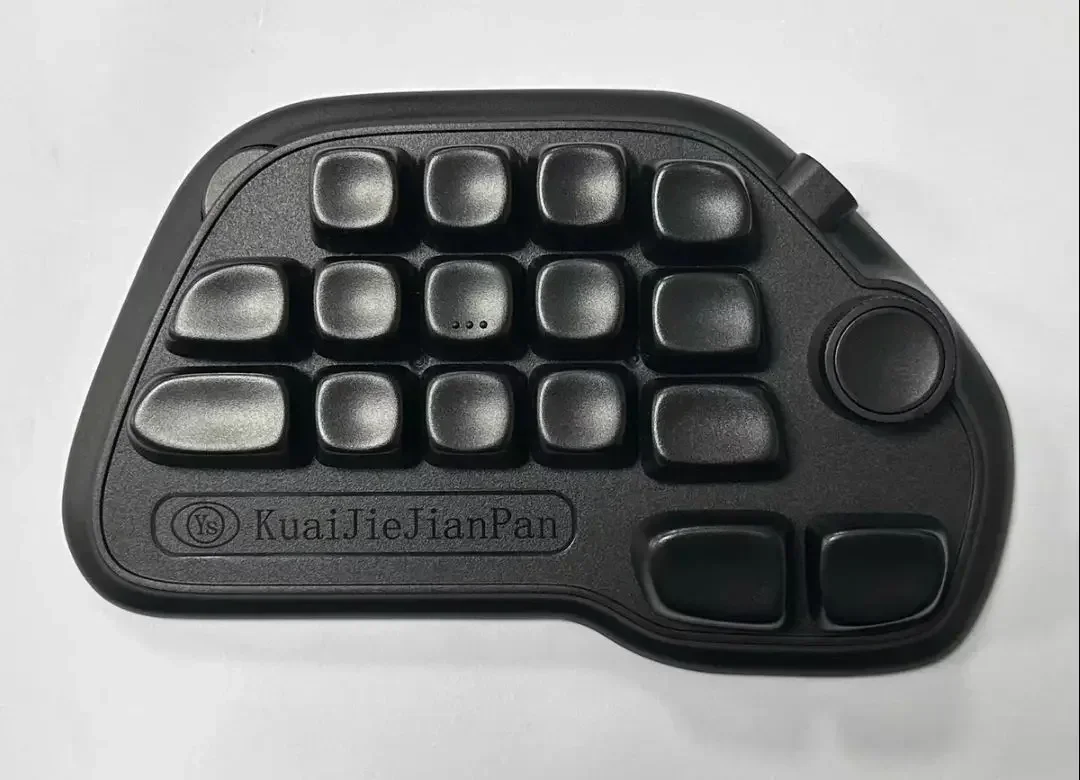 

17-key Customized Keyboard Wireless Bluetooth Support Hot-swap RGB Custom Ergonomic Office Game Keyboard Portable MIni Keyboard