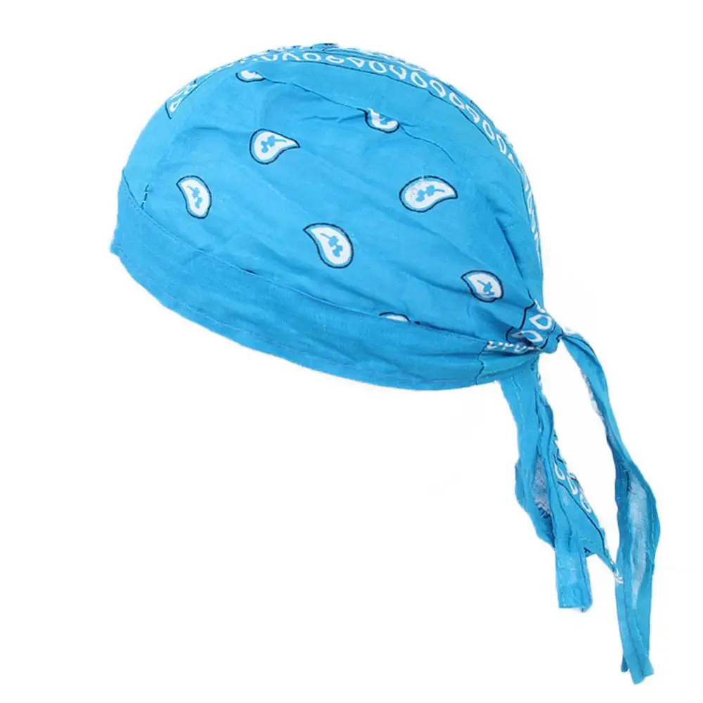Cotton Men Women Pirates Cycling Cap Bike Headband Hat Bandana Headcloth Head Scarf Summer Running Riding Headband Ciclismo