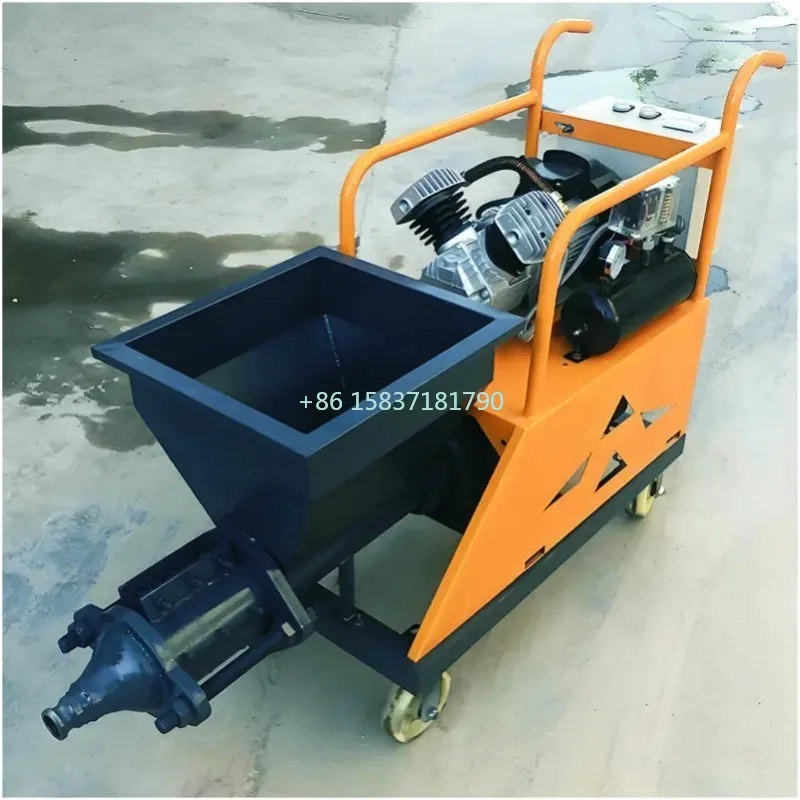 Automatic Mortar Spraying Machine Customized Mortar Sprayer Construction Project Plaster Mortar Spraying Machine Manufacturer