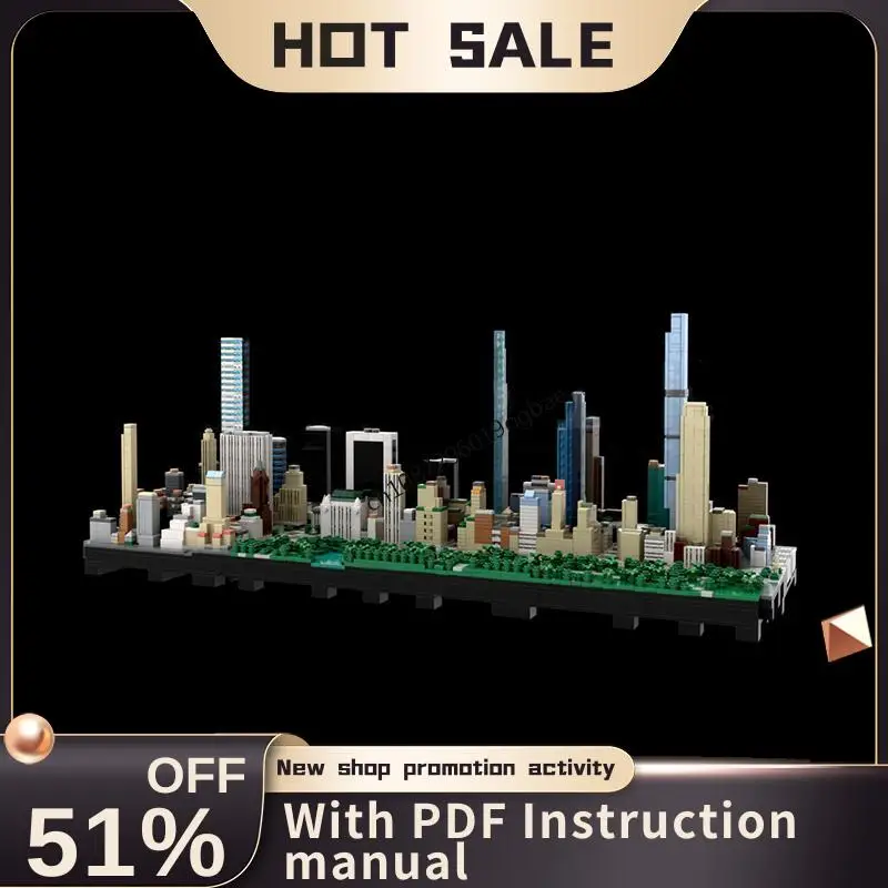 

Новый конструктор 4311 деталей: Городской пейзаж, Модульная модель Central Park, Горячая новинка, Идеи для творчества, Детская игрушка, Подарок на день рождения