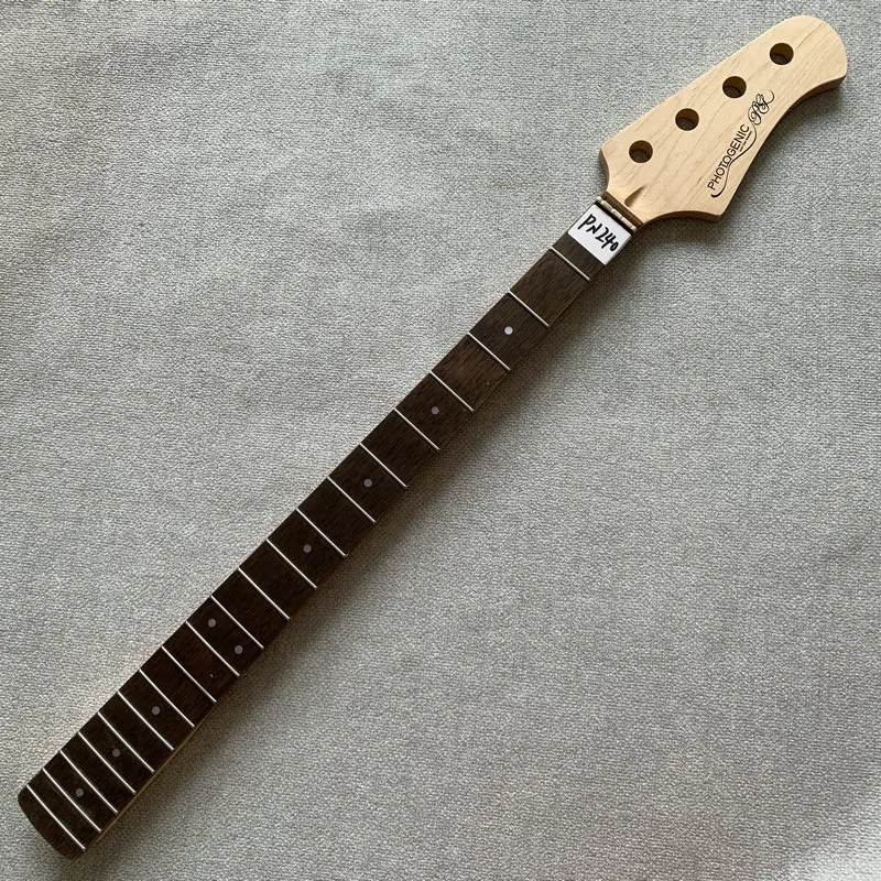 

PN240 ‌Original Photogenic 4-String Bass Guitar Neck - Maple/Rosewood Right-Handed, DIY Replacement Part for Electric Bass