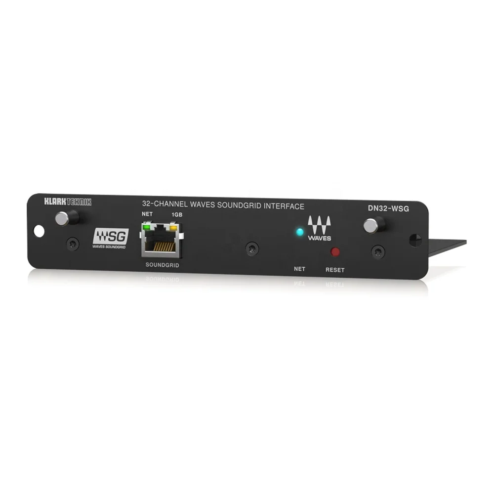 DN32-WSG Expansion Card For Behringer X32 & Midas M32 Digital Mixer Low-Latency Aoip In Waves Soundgrid Network Interface