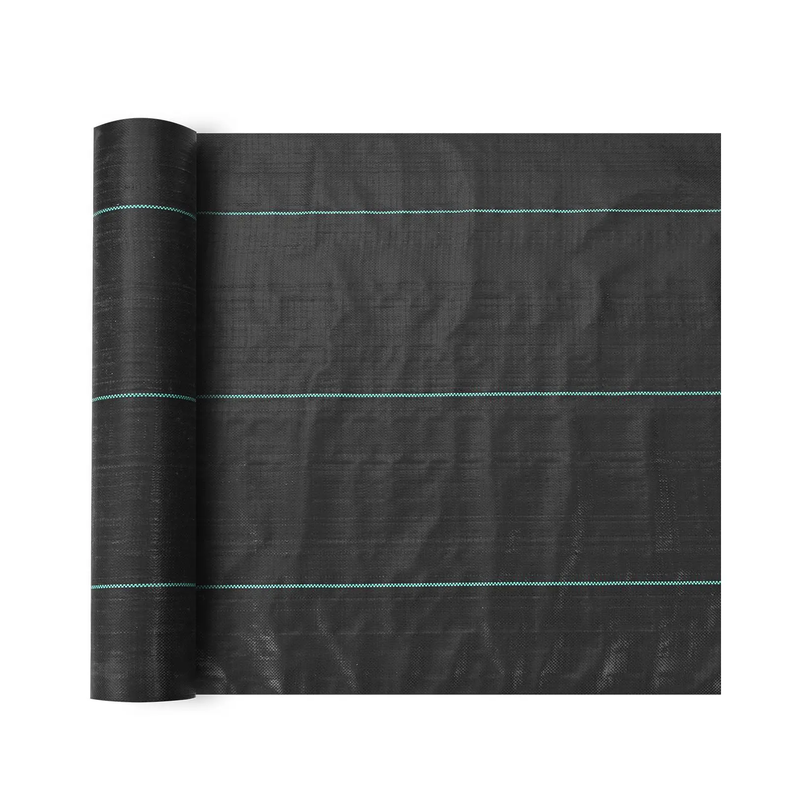 3FTx250FT Premium Heavy Duty Weed Barrier Landscape Fabric, 5OZ Woven Geotextile Fabric Under Gravel, High Permeability for Weed Blocker Weed Mat, Driveway Fabric, Weed Control Garden Cloth