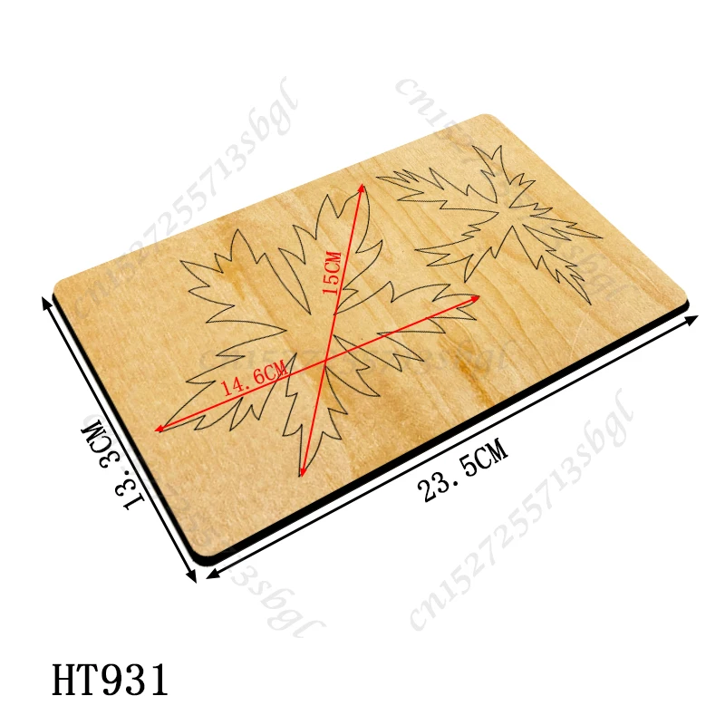 leaf Cutting dies - New Die Cutting And Wooden Mold,HT931 Suitable For Common Die Cutting Machines On The Market.