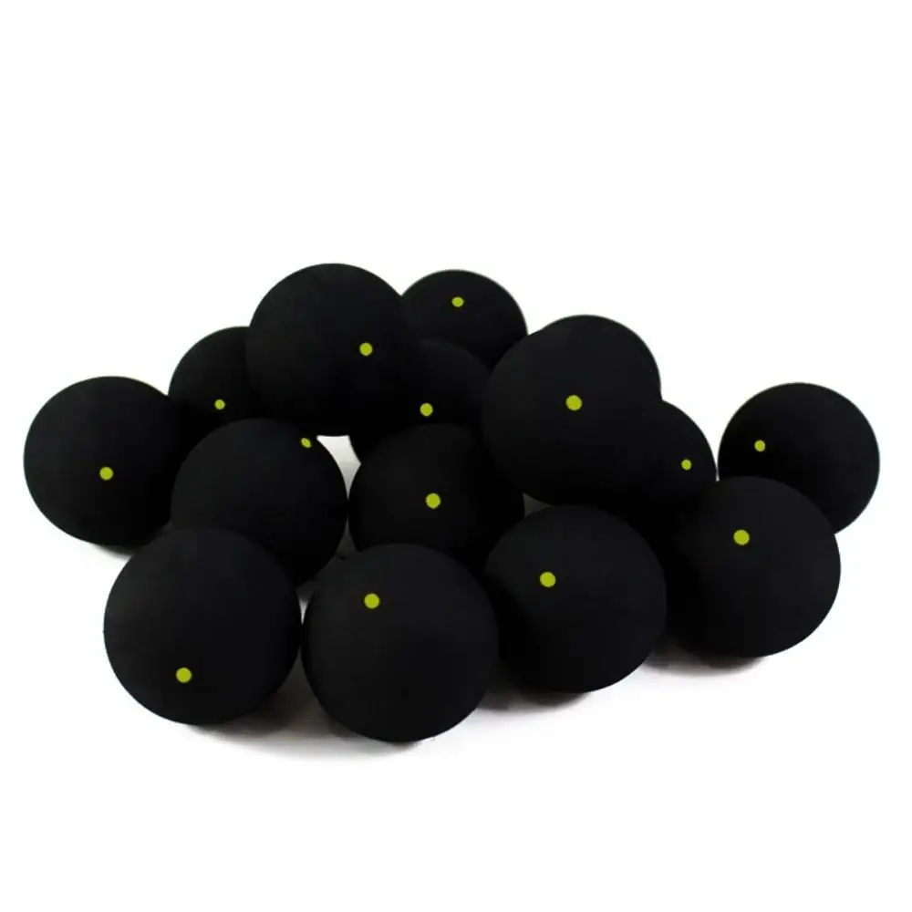 Red Blue Dots Squash Balls Yellow Point Speed Training Squash Racquet Balls 39mm Professional Single Dot Squash Ball