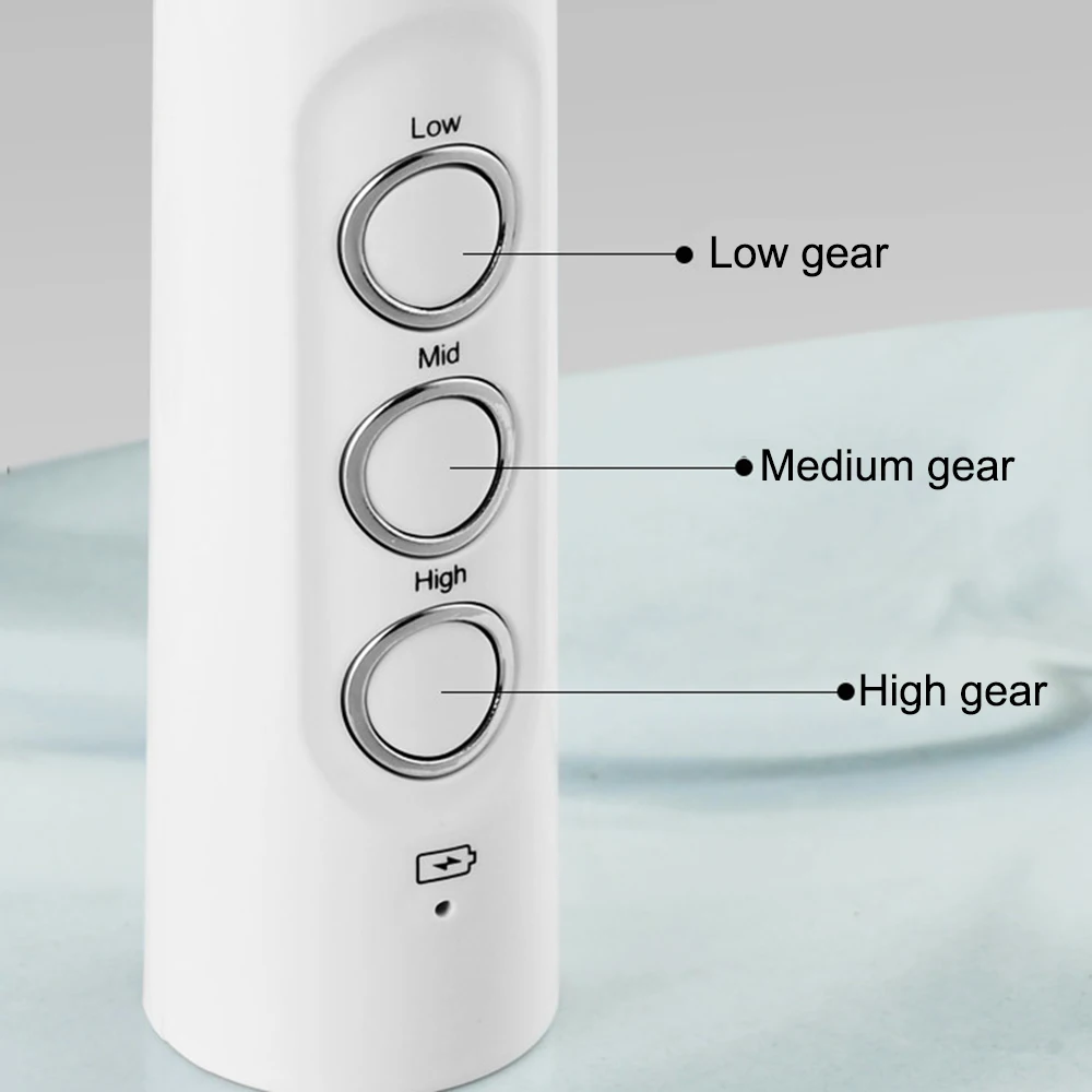 Electric Milk Foamer 3 In 1 Egg Beater Portable Handheld Frother USB Rechargeable Foam Coffee Mixer High Speeds Frothing Wand