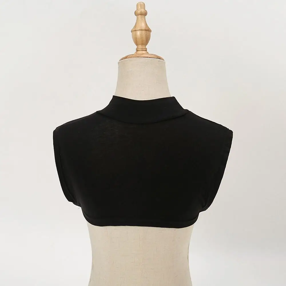 여성용 탈부착 가능한 모달 넥 커버, 페이크 칼라 워머 랩, 넥 터틀넥 스카프, 패션 신제품